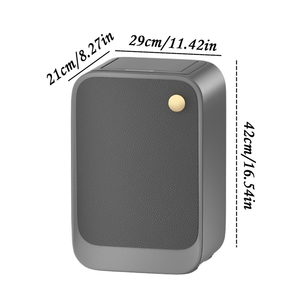 20 л Умное сенсорное мусорное ведро на высоких ножках с крышкой Электрическое мусорное ведро Боковая мусорная корзина для кухни Туалет Мусорное ведро