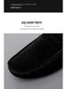 Men's Plus Size Suede Loafers: Lightweight, Slip-on, Formal Business Leather Shoes