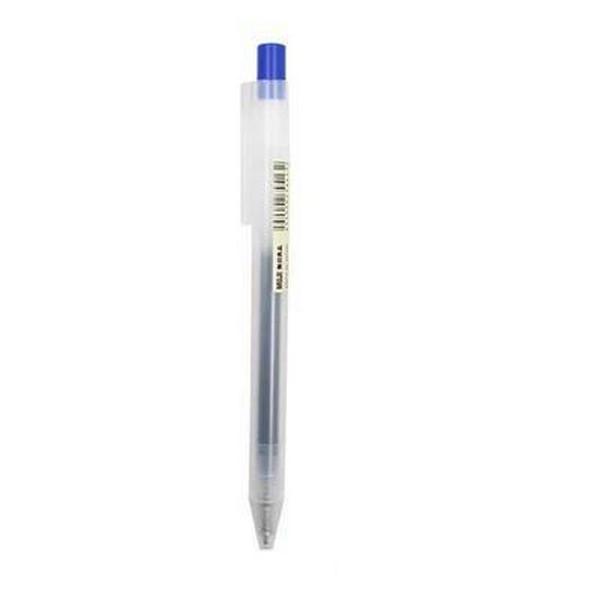 MUJI Gelinkt Balpen met Drukknop, 0.38/0.5mm, Zwart