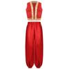 Children's Arab Prince Costume Kids Vest Pants Suit Boys Arabian Halloween Fancy Dress