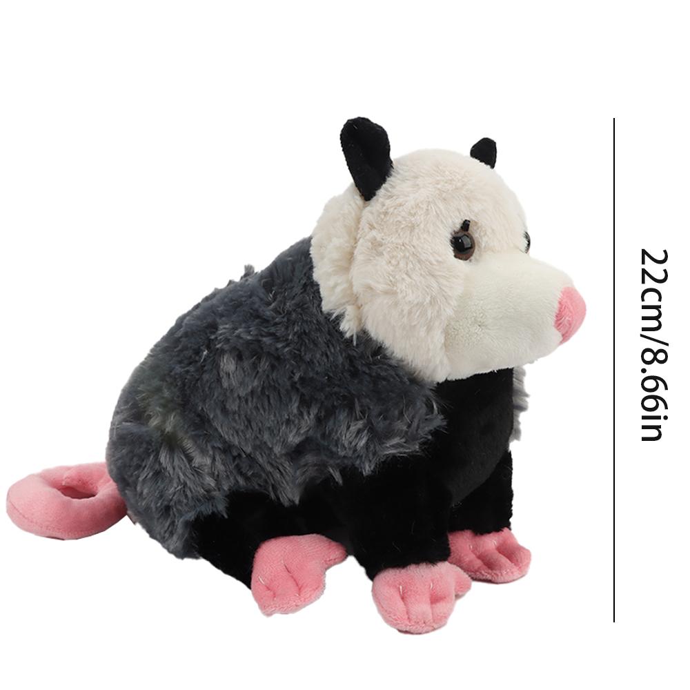Peluche Opossum Carino Giocattolo Peluche Topo Bambola Peluche Topo Giocattolo Regali Compleanno Festival Bambini Halloween