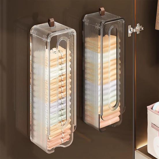 Underwear Storage Box Wall Mount Bra Undergarment Organizer Punch Free Multifunctional Socks Storage