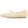 Pantofi Balerini Confortabili Versatili Casual Cleo Point Femei Off-White 159103-OFWT