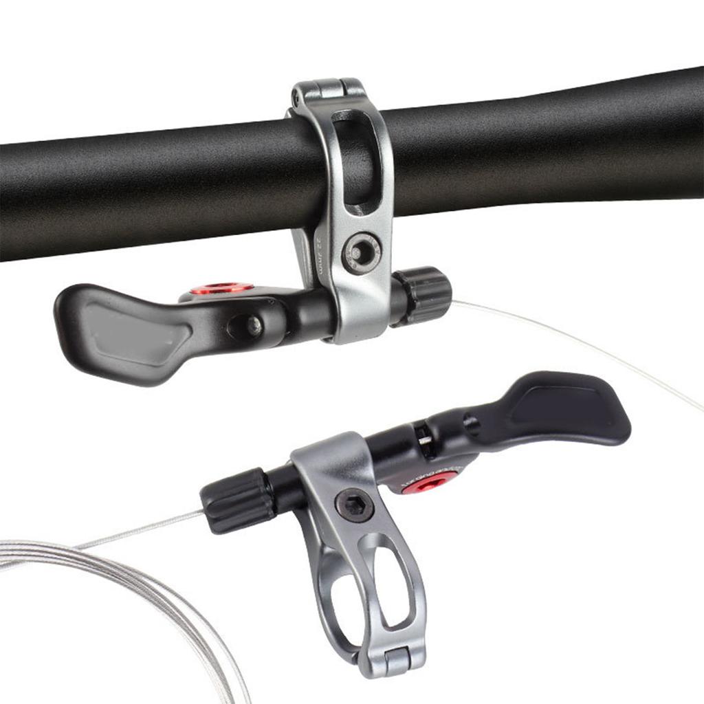 Bicycles Seatpost Dropper Remote Lever Road Bike Seats Tube Switches Height Cable Adjusted Lever for 22.2mm Handlebars