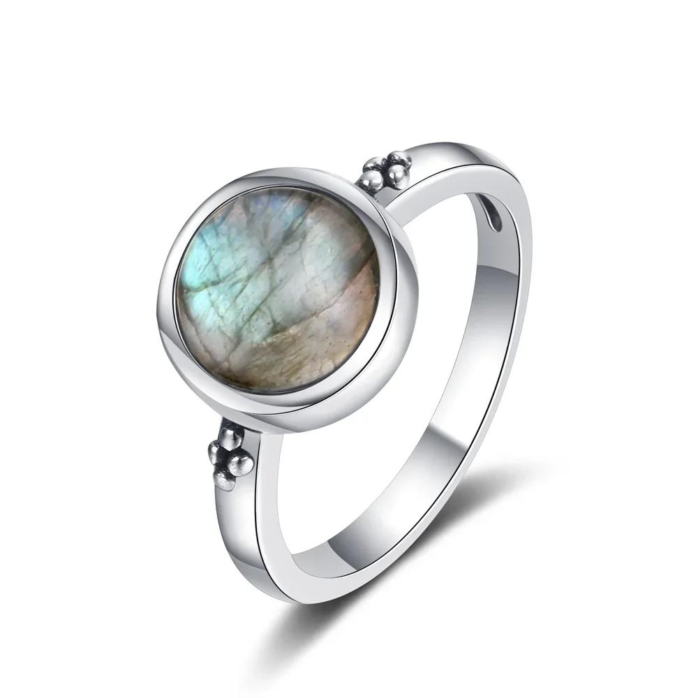 Anello in Occhio di Tigre Naturale Gioielli per Donna Argento Sterling 925 Elegante Anniversario Fidanzamento Matrimonio Regali Ametista
