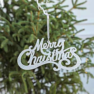 Luxury Silver Shining Christmas Tree Pendant & Drop Ornament Foamed Plastic  Christmas Ball Ornaments Home New Year Decoration