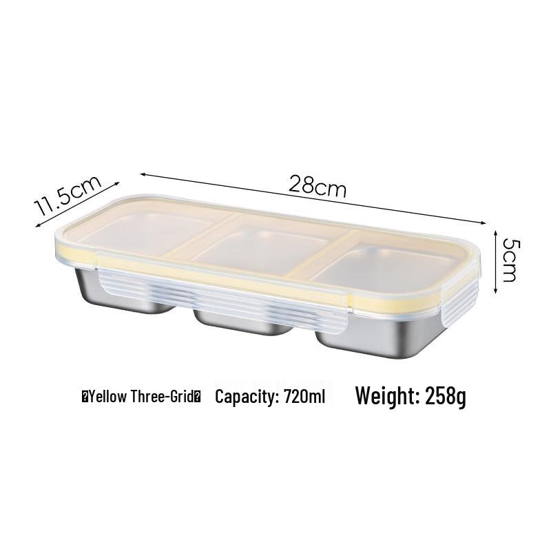 OEING Insulated Divided Bento Lunch Box