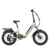 TTGO F7 Multi Terrain Folding Electric Bicycle 48V15Ah Battery 250W Motor 25K/H Top Speed 120KM Range 20 Inch Fat Tires E-Bike