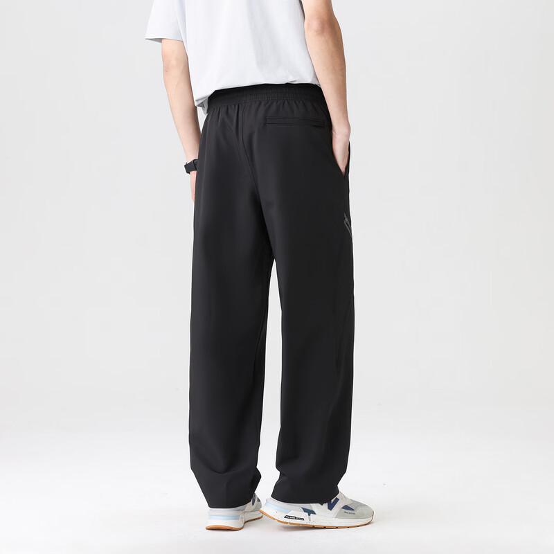 JOW Men's Loose Curved Straight Casual Pants