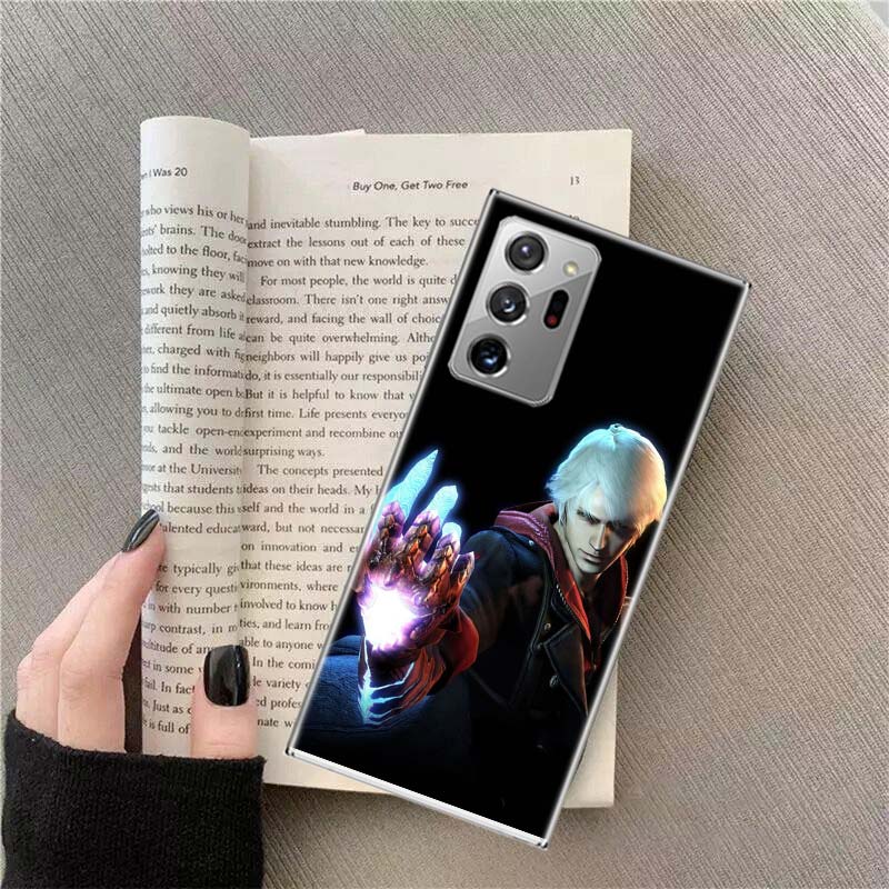 

D-Devil May Cry DMC Phone Case For Samsung Galaxy S25 Edge S24 S23 FE S22 S26 Ultra S21 S20 S10 Plus Capa Soft Samsung S22 Plus