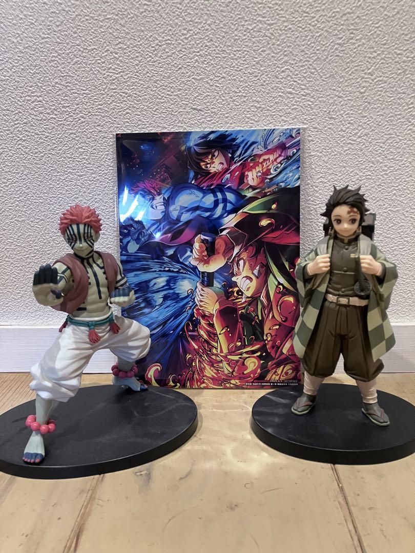 

[USED] Akaza Tanjiro figure & movie bonus set