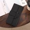 2024 Women's Tri-Fold Leather Wallet: Chic Korean Style Multi-functional Card Holder Bag
