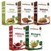 Amla Reetha Shikakai Bhringraj Hibiscus Powder 500g for Soft & Shiny Hair