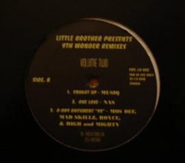 

12inch Record LITTLE BROTHER PRESENTS 9TH WONDER - Remixes Vol. 2 LB002 Not On Label 2002 US Rap & Hip-Hop/R&B Used