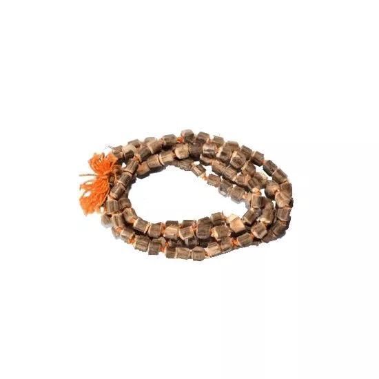 Чётки из Туласи (108 шариков), Tulsi Mala (Light), Kalyan Puja