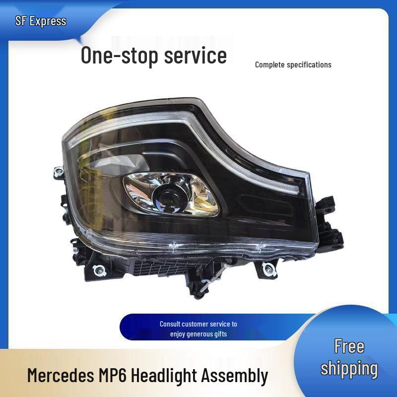 Front Headlight Assembly for Mercedes-Benz MP4/MP5 Logistics Trucks