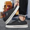 Retro trend low-top little white shoes men's casual skateboard sports shoes men's spring and autumn flat-bottomed lace-up board shoes men's