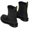 Dr. Martens 1460 PVC Waterproof Versatile Slip-On Rain Boots Unisex Rain Boots Black 41250001