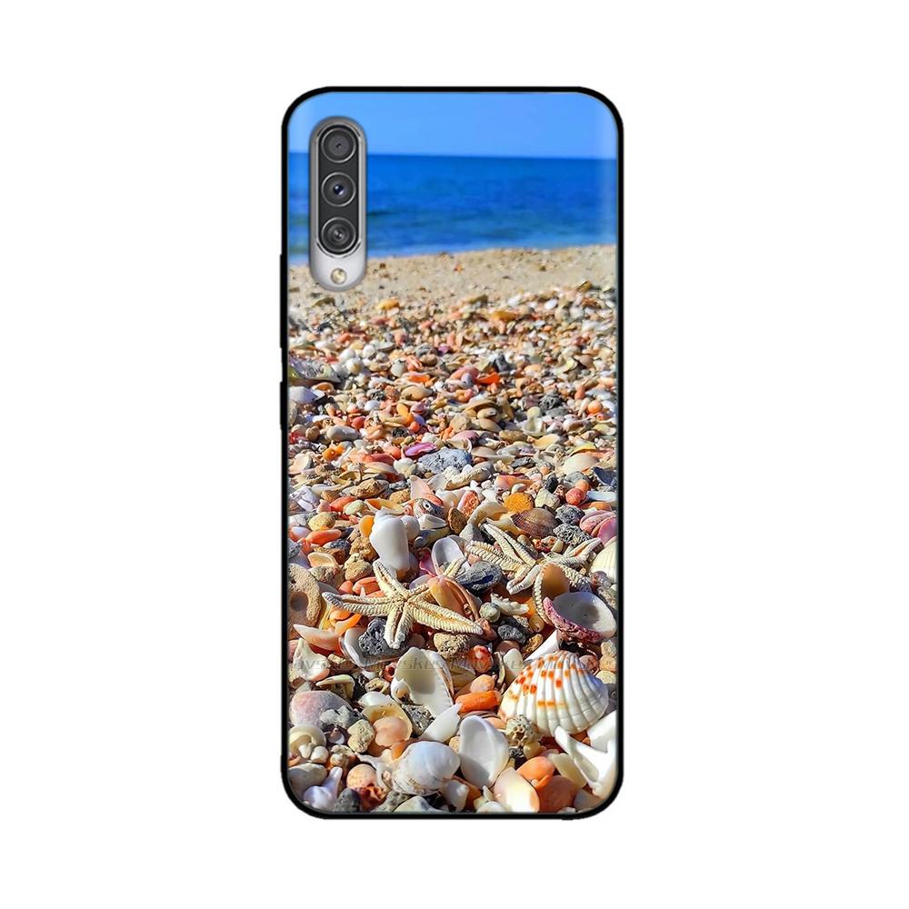 For Samsung Galaxy A50 Case Printed Cartoon Soft TPU Case Silicone Shockproof Back Cover For Samsung A50 A 50 Funny Phone Cases