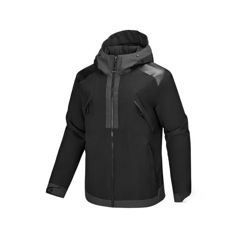 

Skechers Men s Woven Quilted Hooded Jacket L