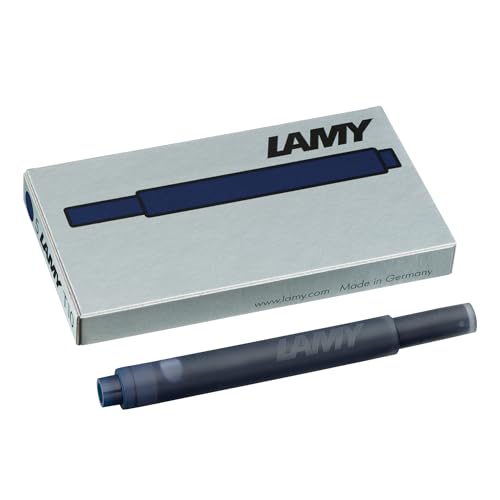 Fountain Pen Ink Cartridges, LAMY, Blue-Black, LT10BLBK