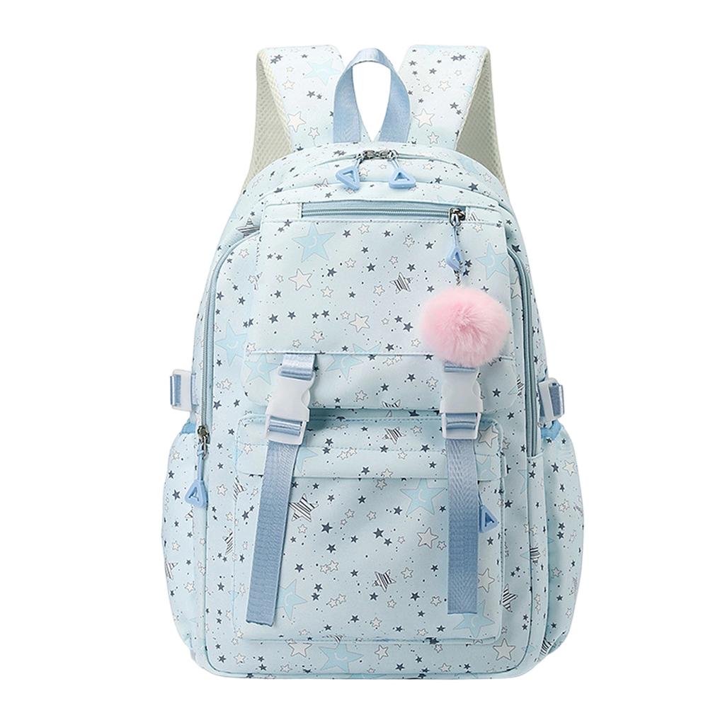 Süßer Schulrucksack für Kinder - Leichte Schultasche für Mädchen und Jungen, für Schule und Reisen, mit verstellbaren Schultergurten und mehreren Taschen