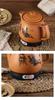 Children's Mini Ceramic Decoction Pot - 1.2L Electric Sand Pot for Traditional Chinese Medicine