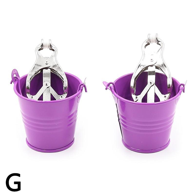 Adjustable Clitoris Nipples Clamps Sexy Labia Breast Massager Stimulate Flogger Adult Games Slaves Accessories Sexy Toys