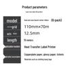 V4INK 110mm*70m Wachs-Thermotransfer-Bänder