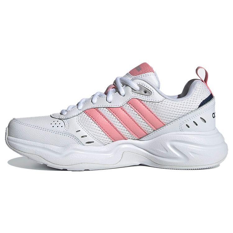 Adidas Neo Strutter Mesh Fabric Synthetic Leather Sports Comfortable Shock Absorption Non-Slip Wear-Resistant Lightweight Low-Top Casual Shoes FY8613