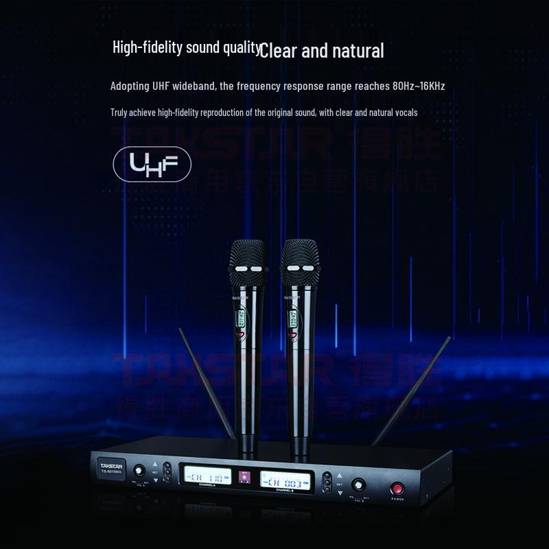 TAKSTAR TS-8819HH Dual Wireless Microphone System (CN version)