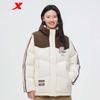 Damen Kapuzen Daunen Pufferjacke