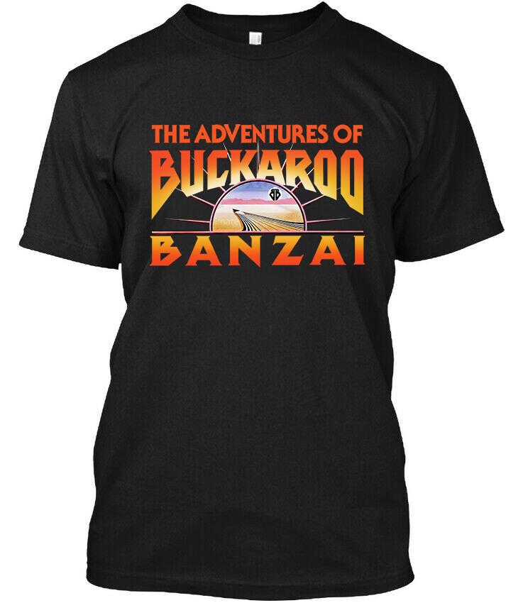 NWT The Adventures of Buckaroo Banzai Action Movie Film Logo T-Shirt Size S-4XL Unisex T-Shirt M