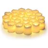 24 Pack LED Flameless Candles Votive Candles Tea Lights Flickering Electric Fake Candle Battery Operated