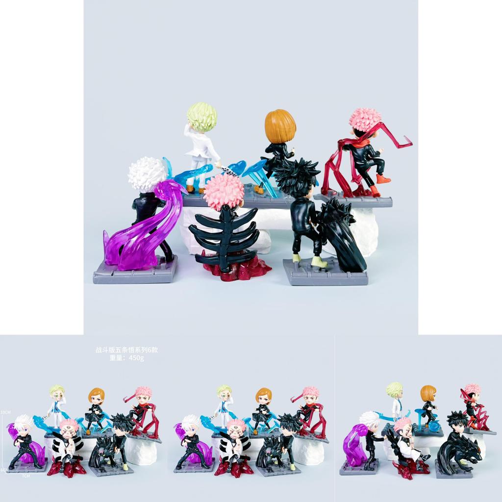 Jujutsu Kaisen Action Figure Set Pvc Collectible Figures For Anime Fans And Display