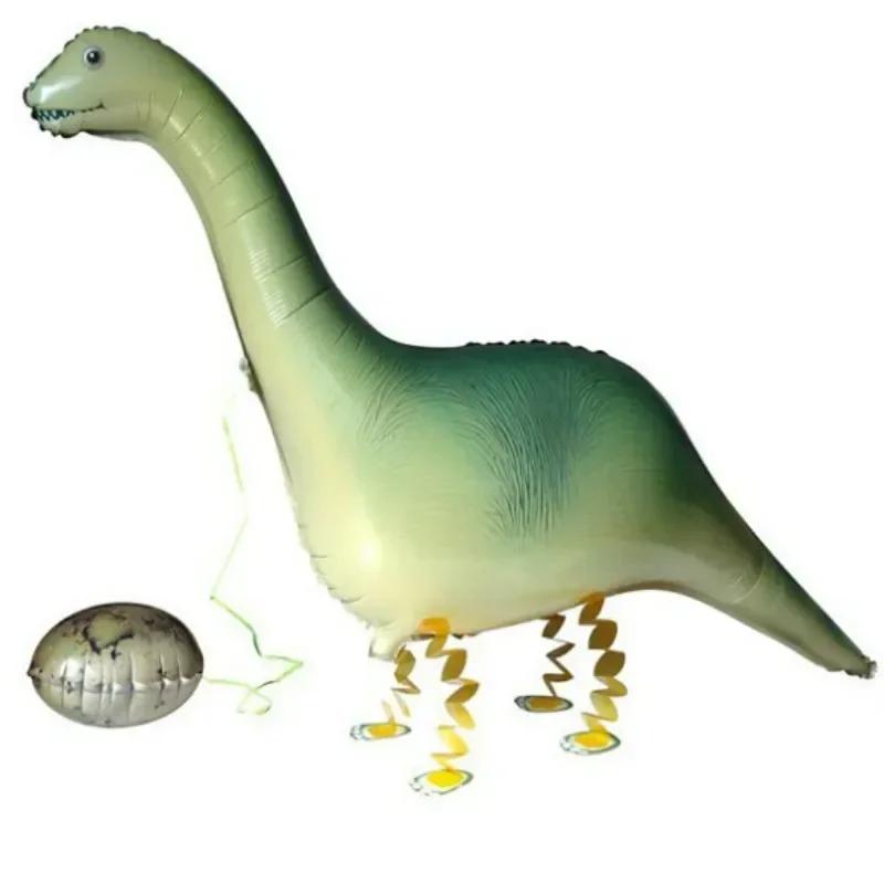 Cute Walking Animals Foil Balloons Pet Cat Giraffe Dinosaur Frog Walk Helium Balloon Baby Shower Birthday Party Decorations 2025