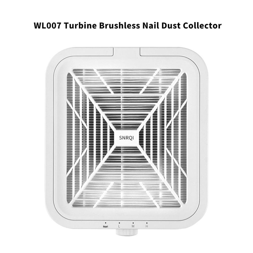 Colector de Praf pentru Unghii cu Turbină Fără Perii de 120W