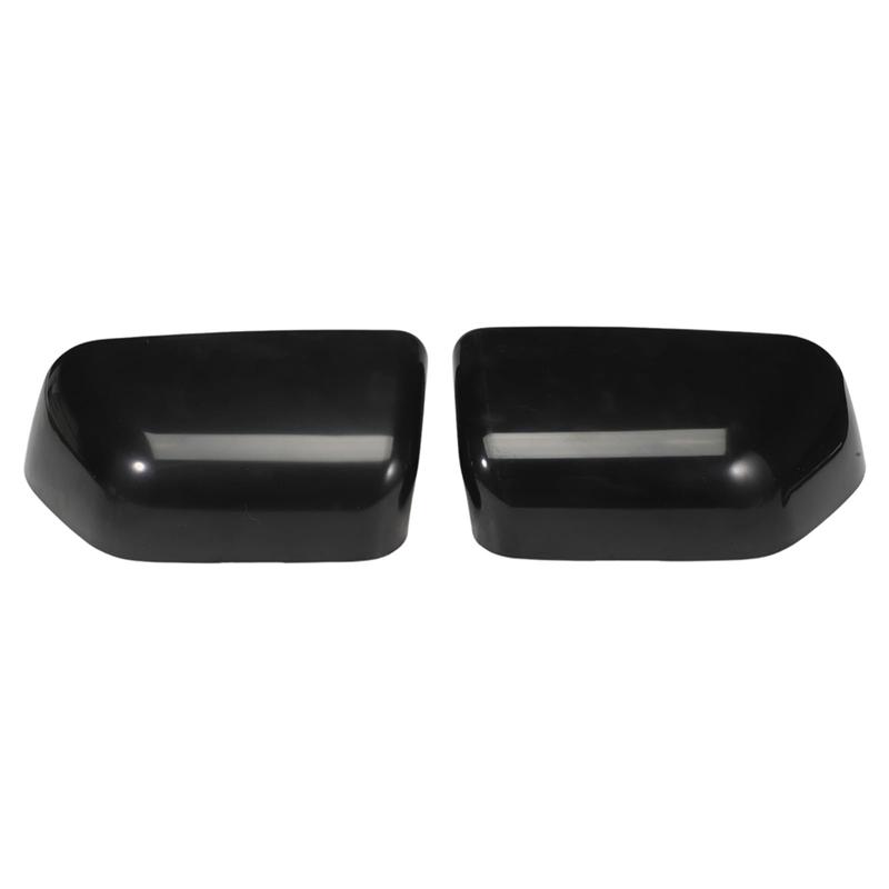 Side Mirror Cover Cap For Ford F250 F350 F450 F550 2017-2024 Rearview Mirror Cover Replace HC3Z-17D743-AA HC3Z-17D742-AA