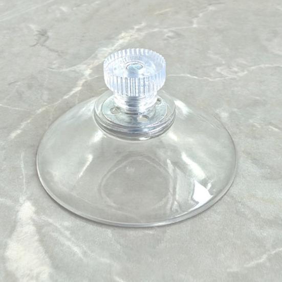 10Pcs 40MM Stainless Steel Thread Suction Cup Reusable PVC Sucker Pad Vacuum Suction Cup Extra Strong Adhesive Glass Suction Holder