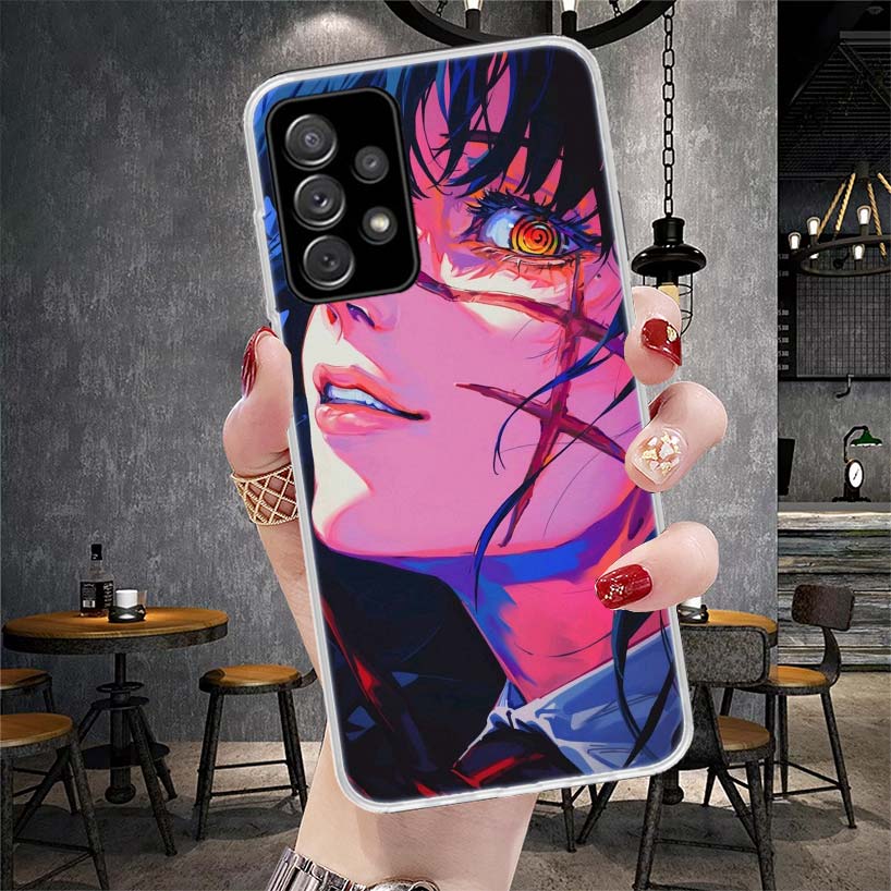 C-Chainsaw Mans Yoru War Devil Soft Phone Case For Samsung Galaxy S22 S23 S24 S25 Edge S26 Ultra S20 FE S21 Plus + Fundas Coque
