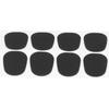 160 Pcs Black Color Clarinet Mouthpiece Patches Mouthpiece Patches  For Saxophone Performance