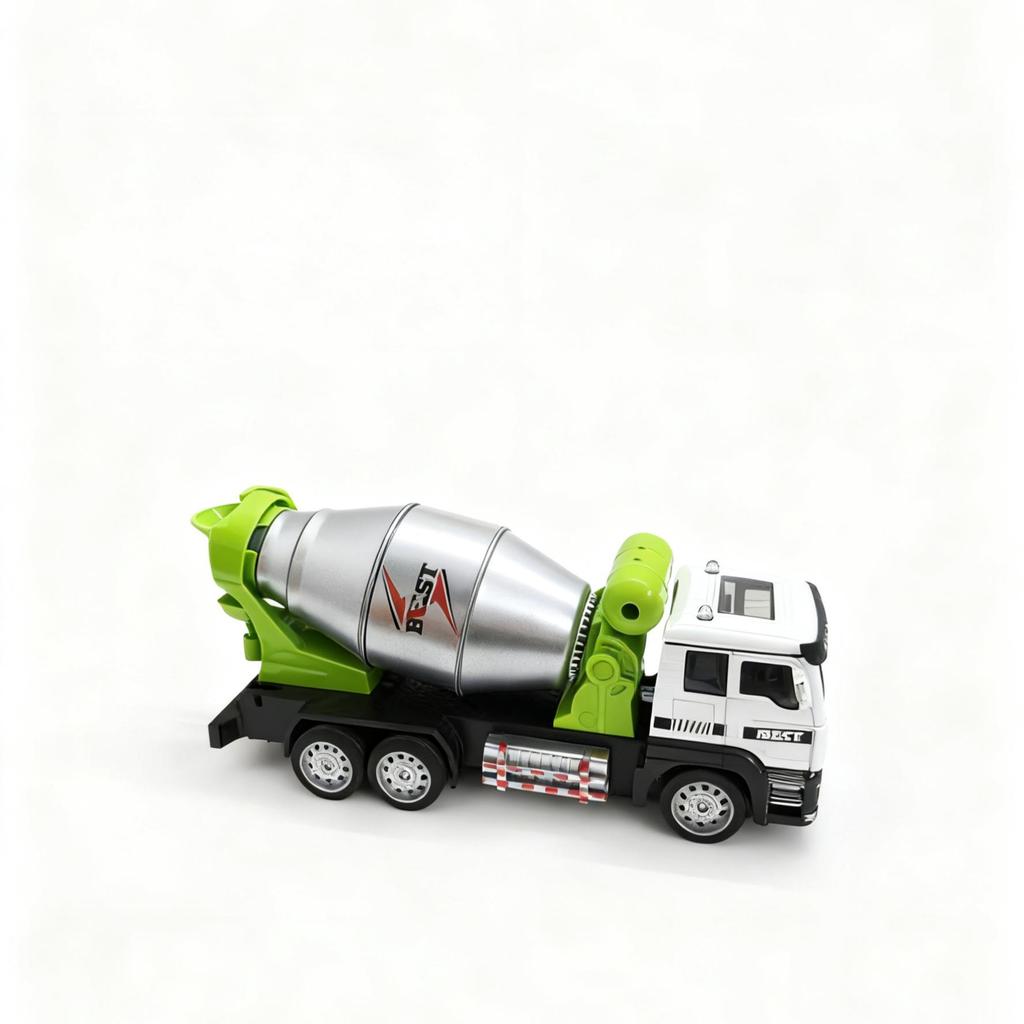 Alloy ABS Drop-Resistant Toy Forklift Construction Set for Boys Ages 3-6