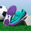 Velcro football shoes men and women broken nails adult TF boys children elementary school students training shoes man-made 29-39