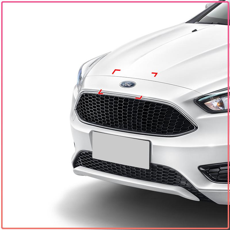 11,5X4,5cm BilLogotyp För Ford Ranger Escape Mondeo Fusion Fiesta Kuga Edge Focus Mustang Bakre Bagagelucka Emblemsdekal Tillbehör