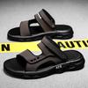 Broken code clearance sandals men's summer wear non-slip and deodorant driving soft-soled slippers outdoor sports beach shoes