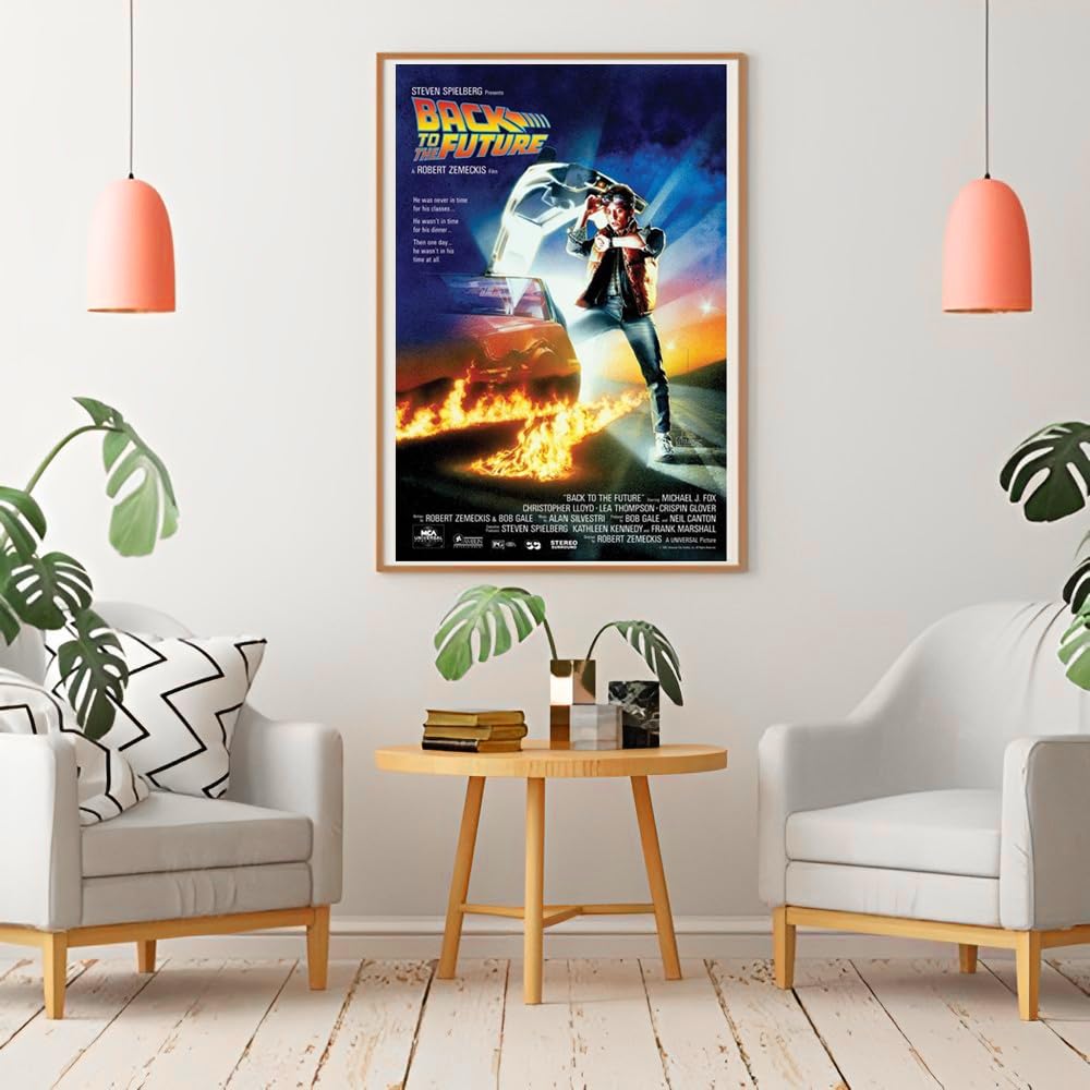 EDEN Back to the Future Large Poster [61 x 91.5cm] [Licensed Product] [Made in the USA] [Parallel Import] [E1071]