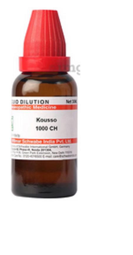 

@ Dr Willmar Kousso 1 M Homeopathic Medicine 30ML