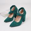 Women's Pointed Toe Lace-up Flats & French High Heels - New Fashion Style