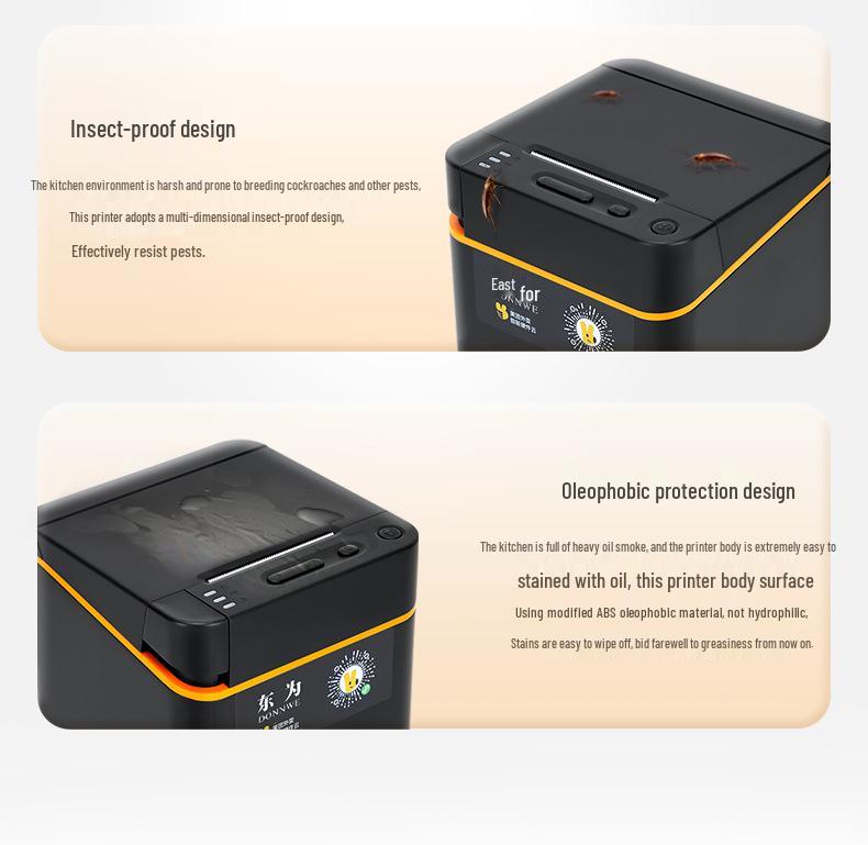 Eastern T210 58mm Thermal 4G+WiFi Bluetooth Printer for Meituan Waimai Receipts