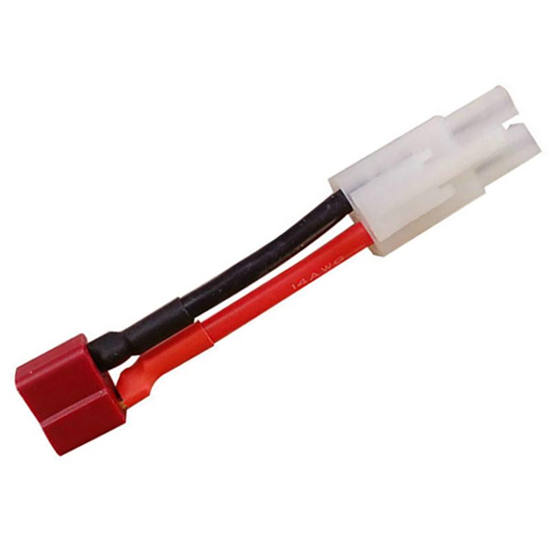 Adapter Female/Male Deans T Plug To Tamiya Connector Conversion Cable 16Awg For Rc Drone Car Boat Quadcopter Battery